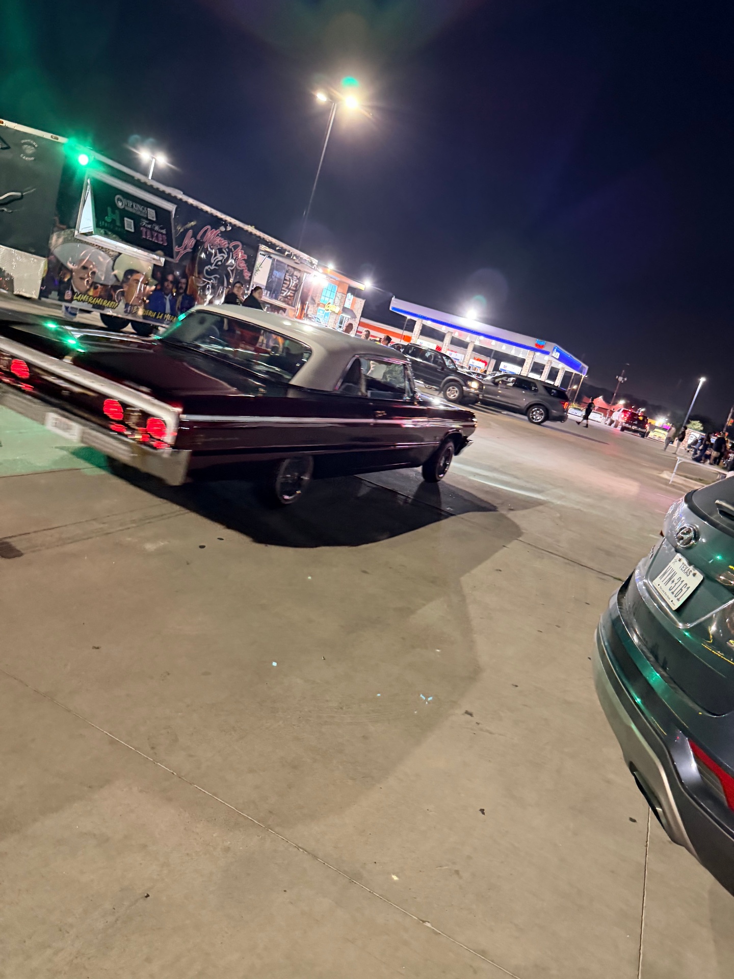 Additional shot from the Saturday night meet